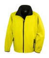 Softshell Jas Result R231M Yellow-Black